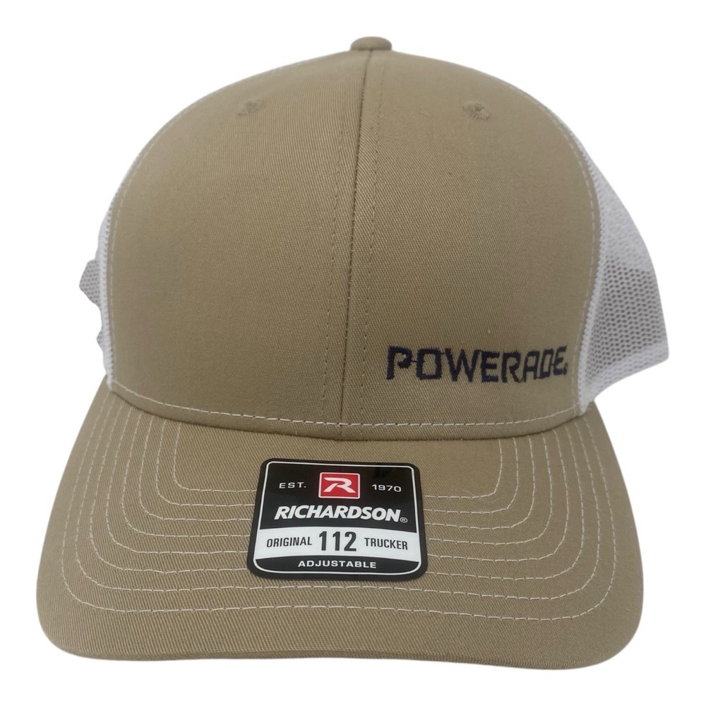 Powerade Trucker Hat Adjustable Snapback Richardson 112 Mesh Back Embroidered‎